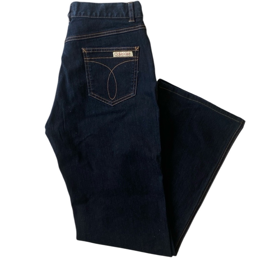 Womens Dark Wash Calvin Klein Jeans Sz 4